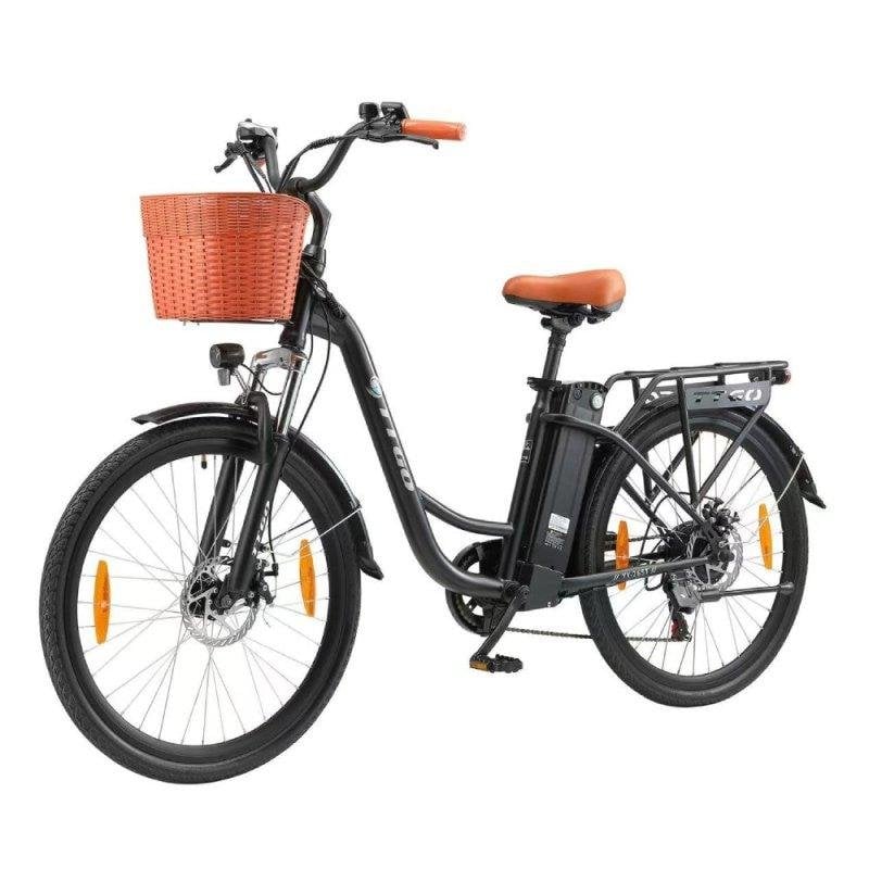 Bicicleta eléctrica TTGO YY-26ST 250W 26" 36V 14,5 Ah blanca