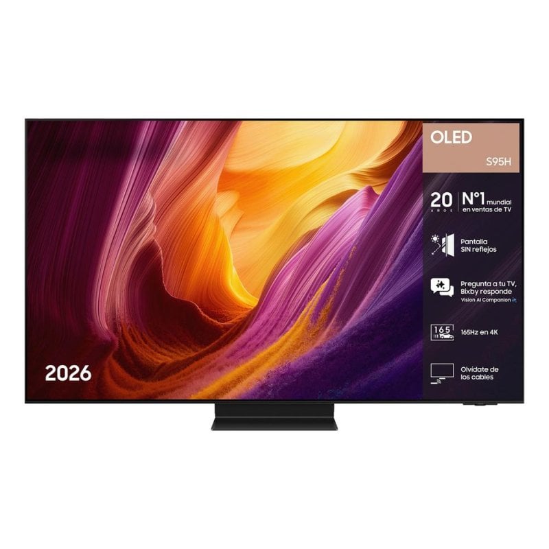 TV Samsung OLED S95H 77 4K UltraHD 165Hz Smart TV Tizen HDR10+ Dolby Atmos