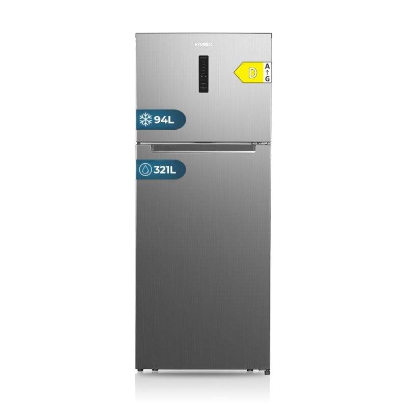 Frigorífico Dos Puertas Hyundai HFG18070NDI00 No Frost 178cm 415L D Inox