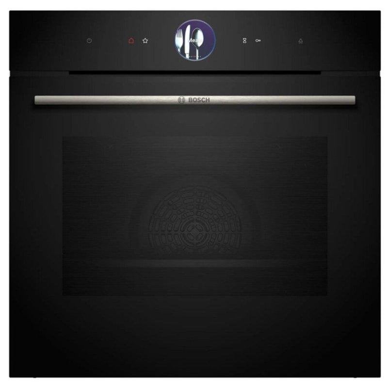 Four Encastrable Bosch Serie 8 HRG7764B1 Pyrolyse Vapeur 71L 60cm A+ AirFry Noir