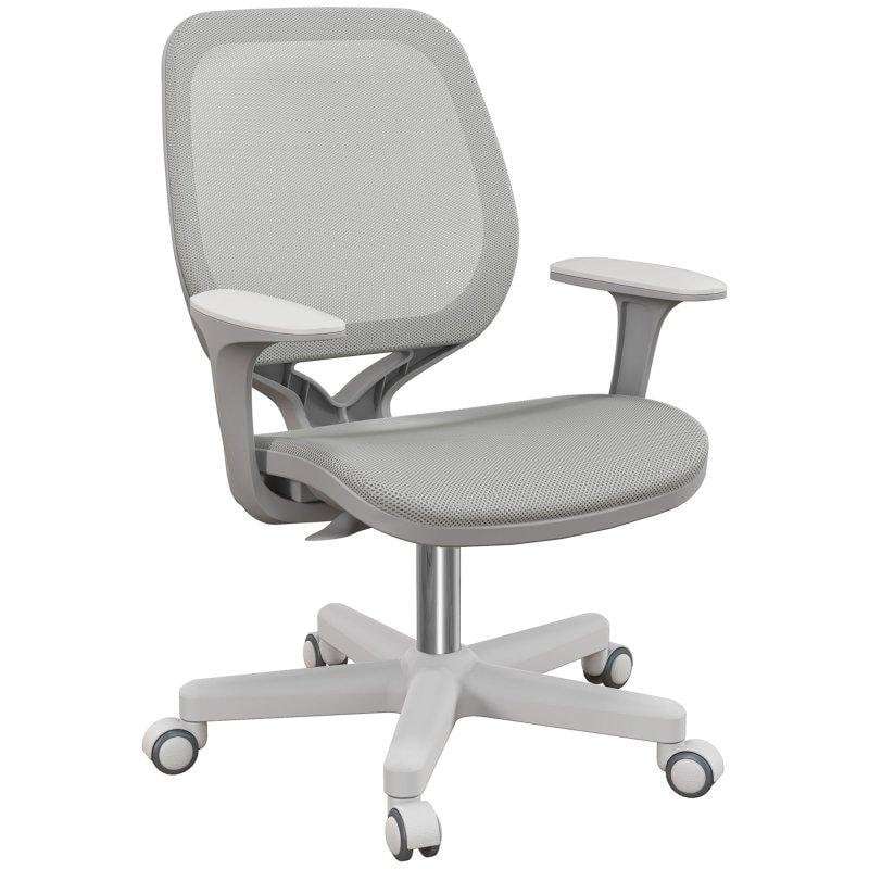 Sedia Da Ufficio Aosom Ergonomica Reclinabile Altezza Regolabile 5 Ruote