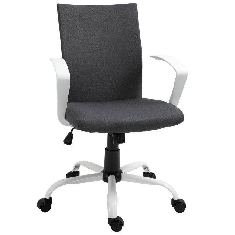 Sedia da ufficio Aosom ergonomica regolabile con ruote 61x61x89-99 cm