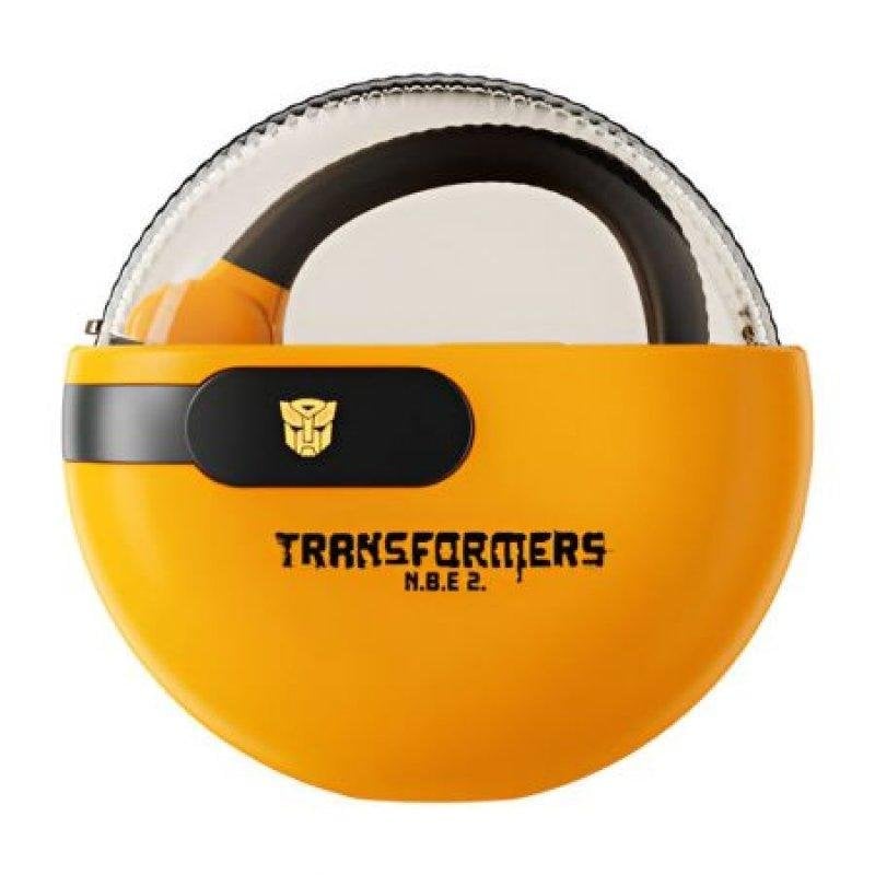 Auriculares Hasbro Transformers TF-T09 inalámbricos Bluetooth 5.4 open-ear amarillo