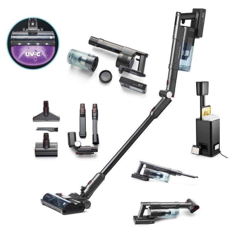 Aspirateur sans Fil Clean Air Optima Purifloor Vertica Dock 420W 50 min UV-C
