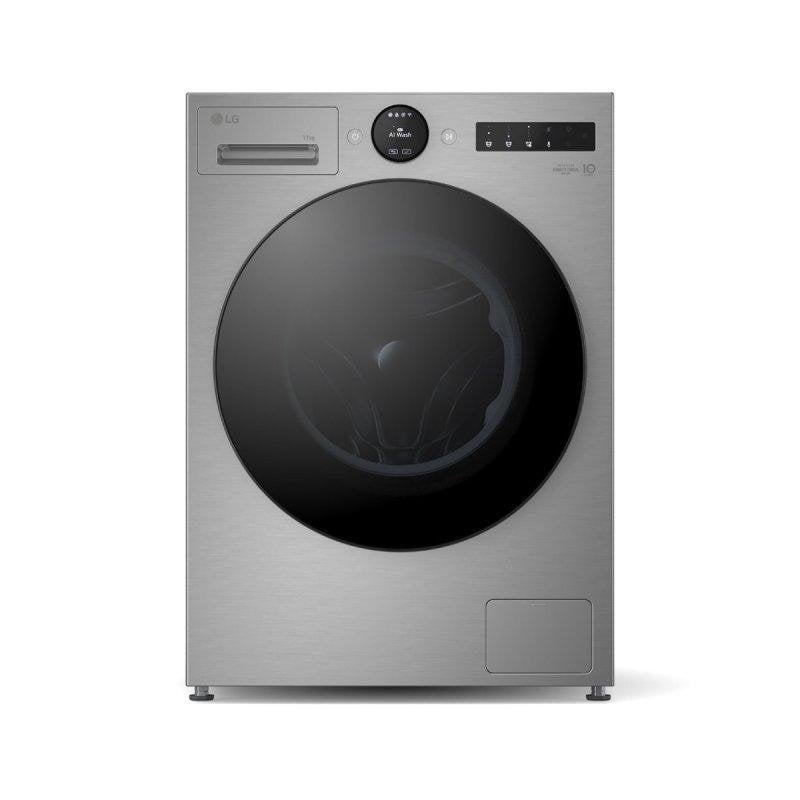 Lave-linge LG F4X7511TSB Hublot 11kg 1400rpm A Argent IA Dosage automatique