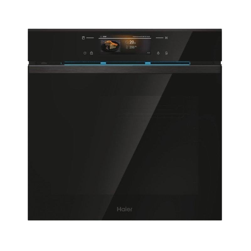 Horno Multifunción Haier H6 ID68M5YTB 78L 60cm Pirolítico+Hidrolítico A++ con WiFi Negro