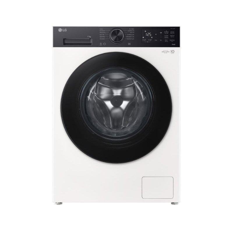 Lave-linge LG F4X5511THB Hublot 11kg 1400rpm A-30% Blanc IA Dosage automatique