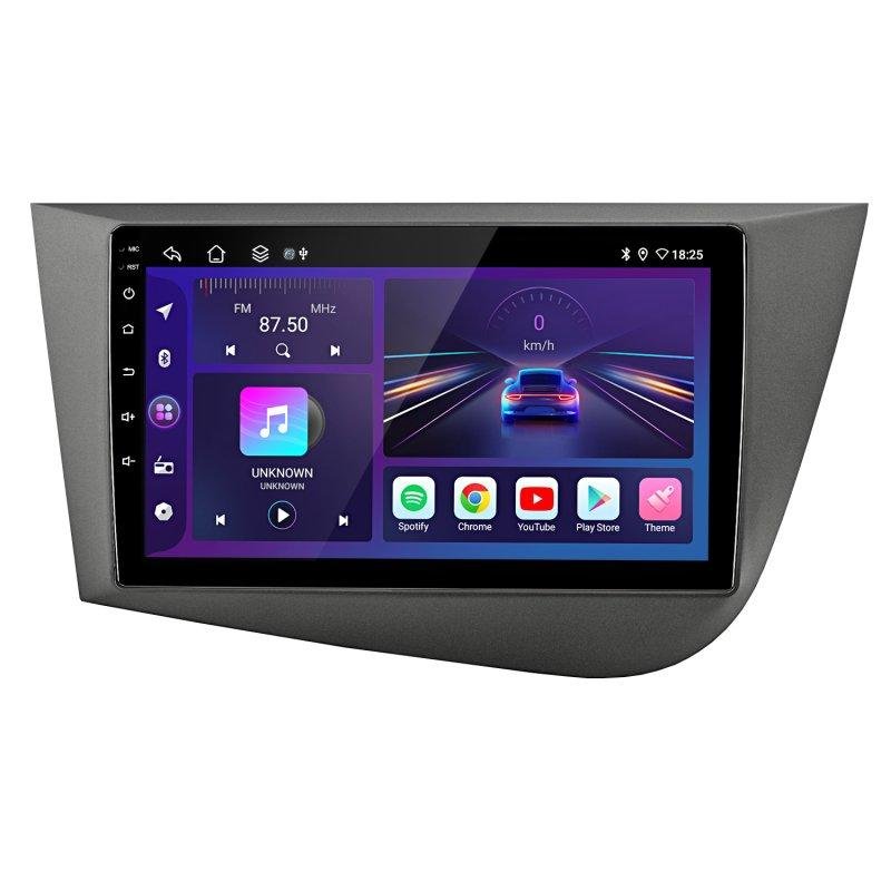 Autoradio JUNSUN 9" Android 4+64GB con CarPlay y GPS para Seat Leon