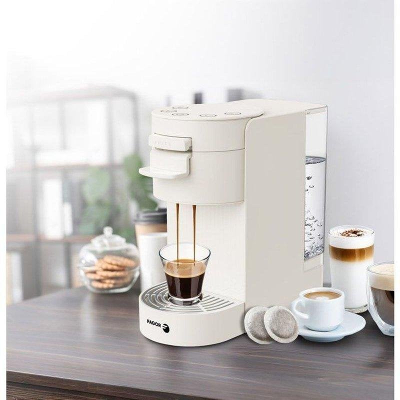 Machine à café à dosettes – FAGOR Réservoir 750ml – 2 tailles & intensités – Compatible Senseo & boissons lactées - vue 5