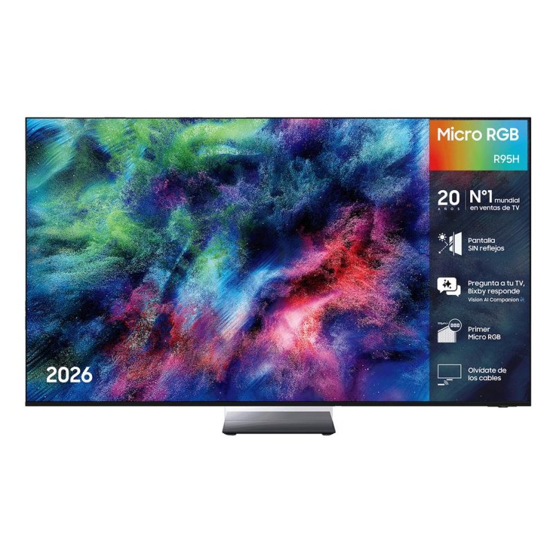 TV Samsung Micro RGB R95H 75" 4K UltraHD 165Hz Smart TV Tizen HDR10+ Dolby Atmos