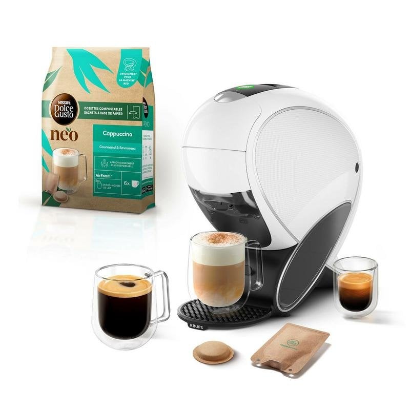 Máquina de café de cápsulas Dolce Gusto Krups KP8501 1,3 L 1600 W branca
