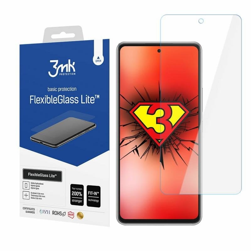 Protector de pantalla 3MK FlexibleGlass Lite Galaxy A53 5G 1 unidad