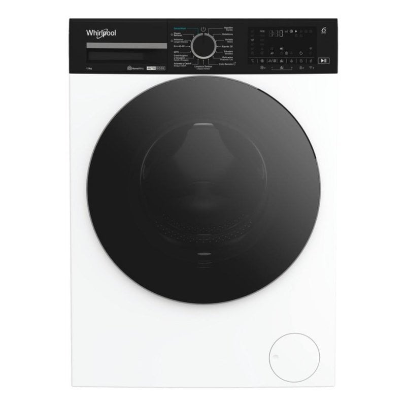 Lavadora Whirlpool WPM 27W ADS SPT Carga Frontal 12 kg 1351 rpm A Blanca WiFi IA