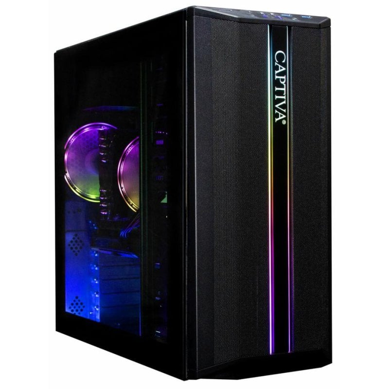 PC Sobremesa CAPTIVA 104042 AMD Ryzen 7 5700X 16GB 1TB SSD RTX 5050 WiFi 6