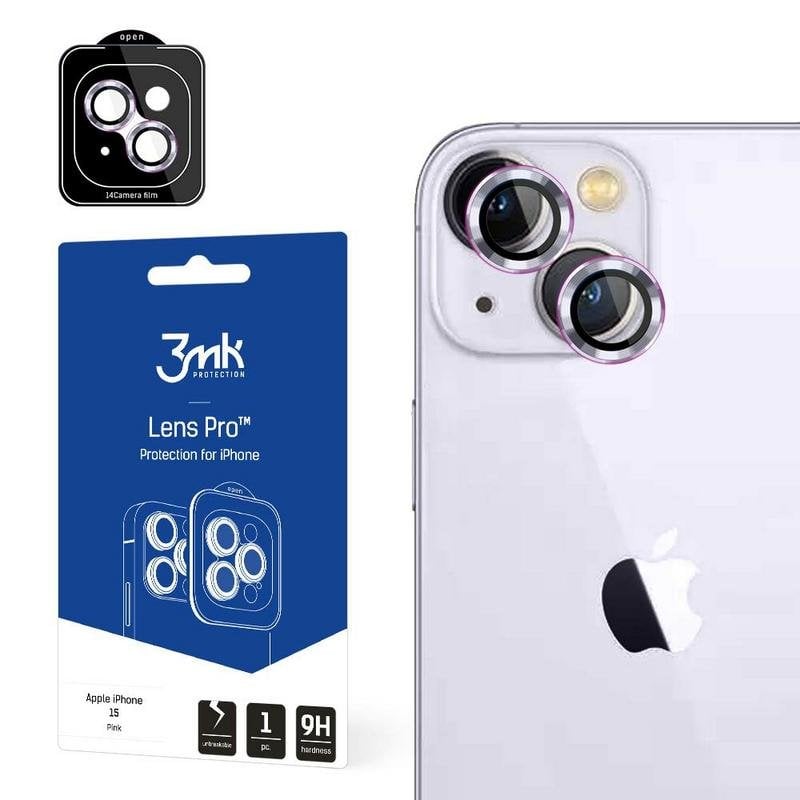 Protector de lente 3MK Lens Protection Pro iPhone 15