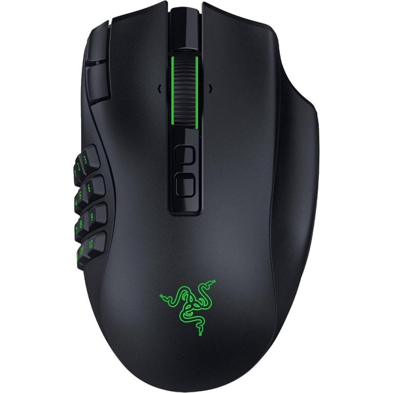Ratón Razer Naga V3 Pro Bluetooth Radiofrequenza 30000 DPI Nero Pulsanti programmabili