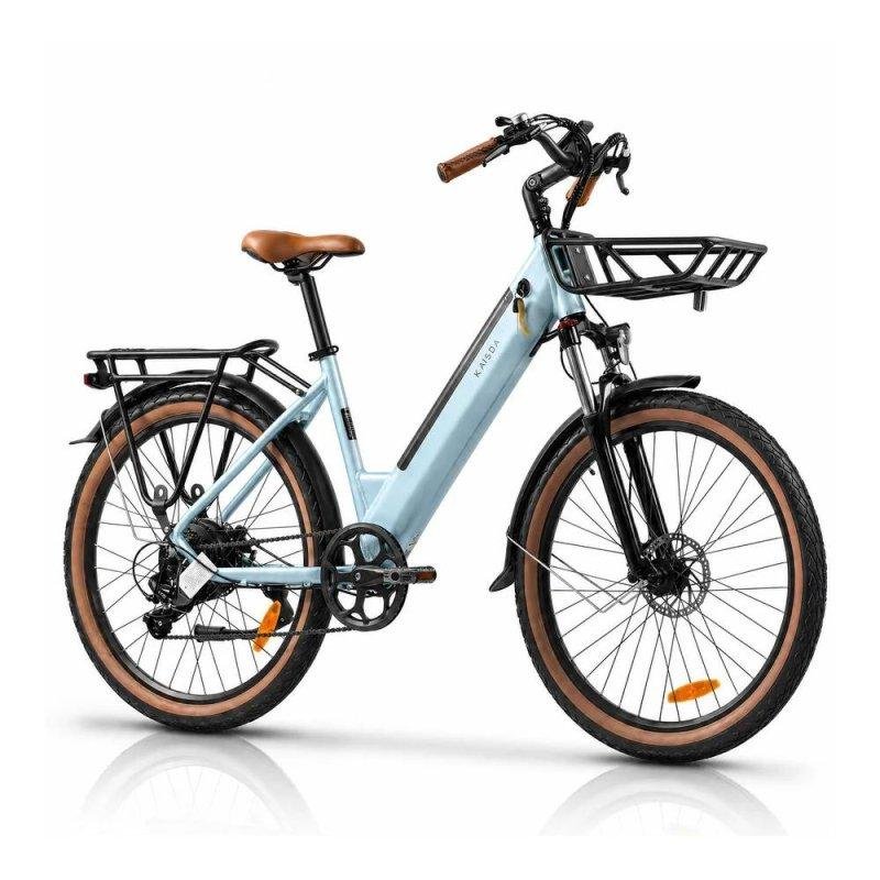 Bicicleta eléctrica Kaisda K601 Motor 250W Autonomía 100km Neumáticos 26"
