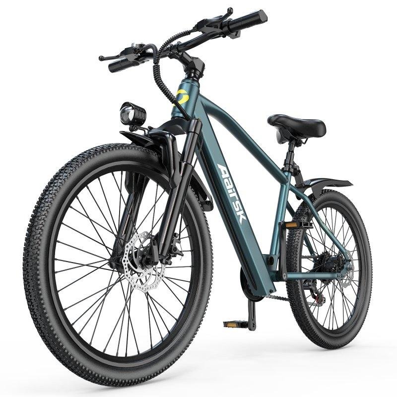 Bicicleta Eléctrica Aairsk GT300 250W 36V 10Ah 26" Azul