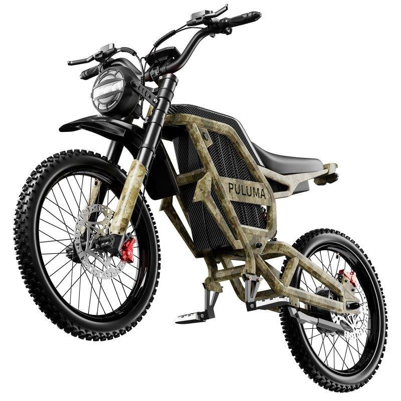 Bicicleta Eléctrica Puluma PM001 Motor 1500W Batería 60V 30Ah 17"