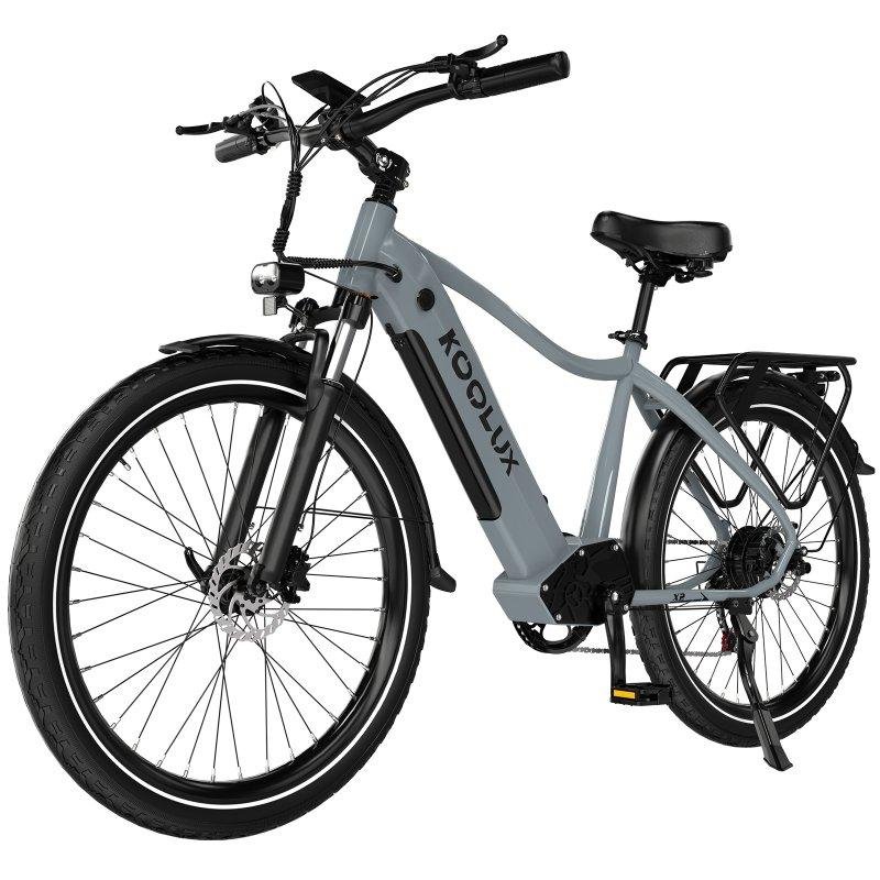 Bicicleta eléctrica Koolux X3 Motor 500W Batería 48V 15Ah Frenos hidráulicos Neumáticos 26"