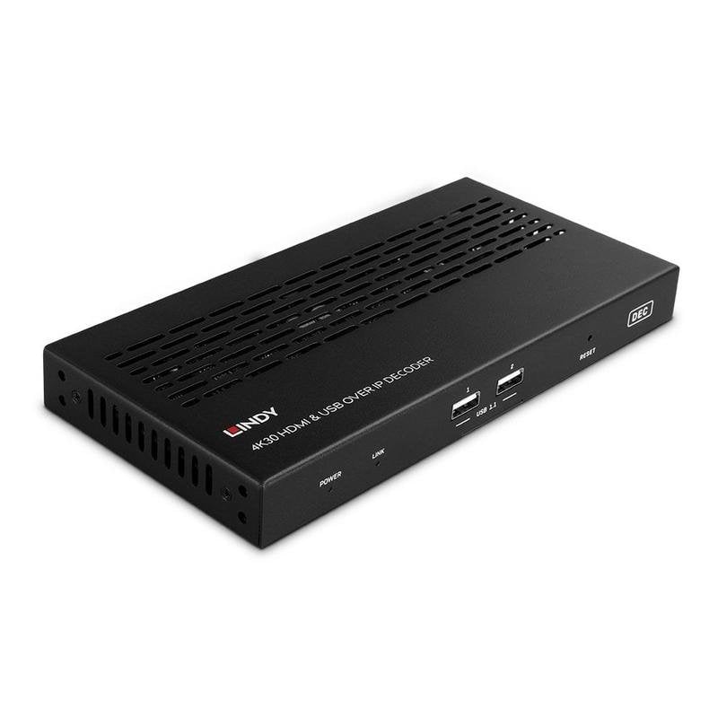 Lindy Système via IP HDMI 4K30 & USB Décodeur Neuf - vue 4