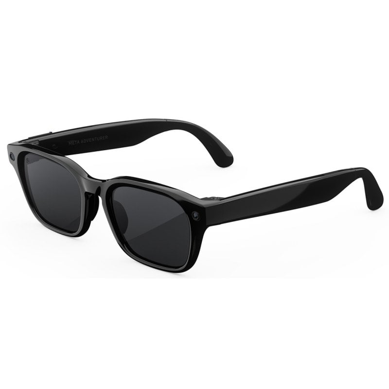 Meta Adventurer Classic Gafas Inteligentes Lentes Grises Polarizadas Cámara IA Altavoces Traductor Negras