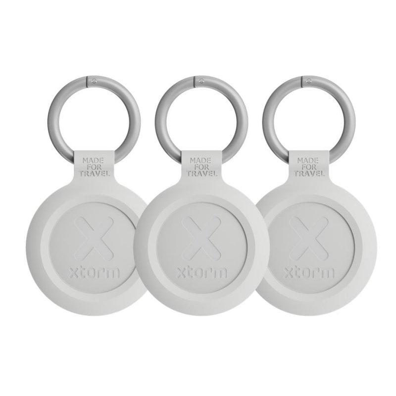 Llavero inteligente Xtorm Traveltag Pack 3 Bluetooth Android/iOS Blanco