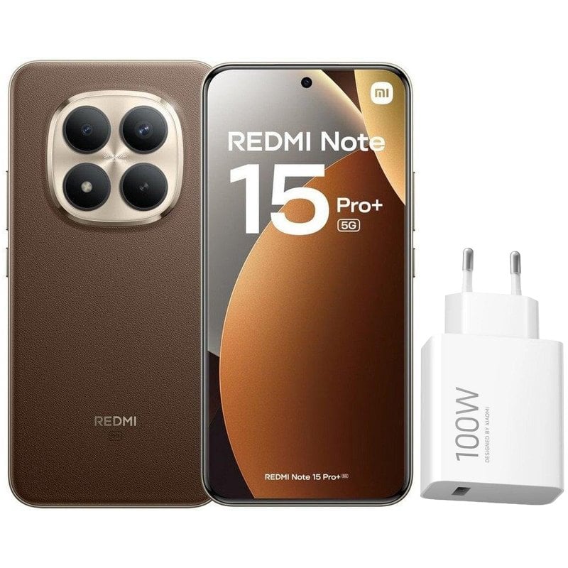 Xiaomi REDMI Note 15 Pro Plus 5G 8GB 256GB 6.83" Café Moca Incluye Cargador 100W