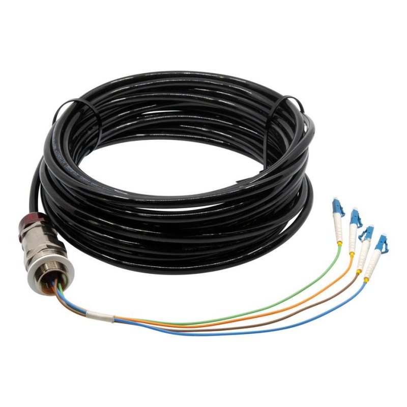 Kit de cables fibra óptica Axis TX1204 10m LC OS2