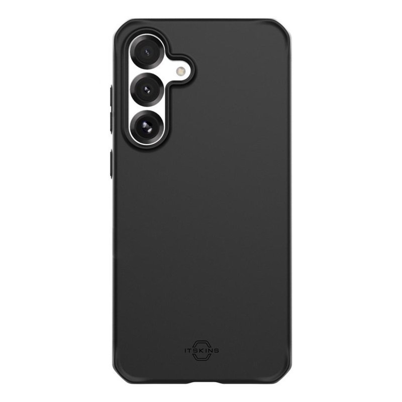 Funda para móvil Mobilis Cover case reciclada Antibacteriana Preta para Galaxy S25 FE