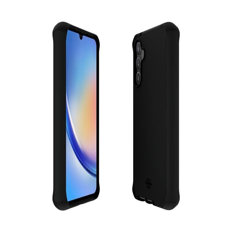 Funda para móvil Mobilis Spectrum_R Cover resistente negro para Samsung Galaxy A34 5G