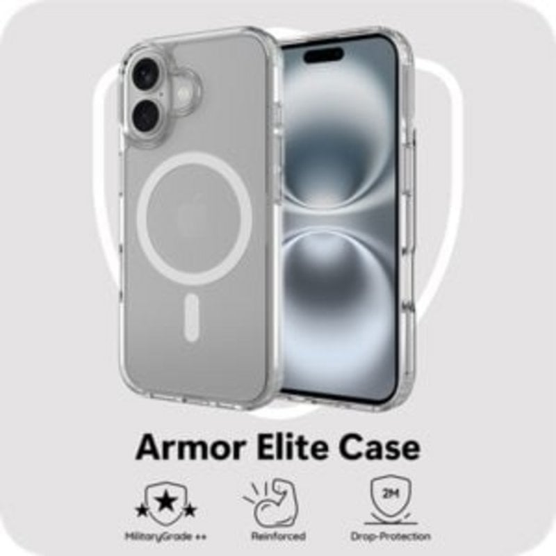 Funda para móvil Just in Case Cover TPU Transparente Resistente para iPhone 17