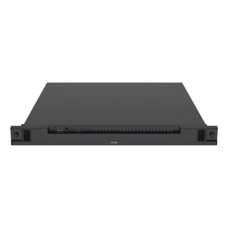 Grabadora NVR para Cámara IP Axis S2224 Mk II 24 canales 8K PoE 6TB HDD Ethernet montaje en rack