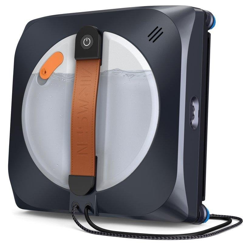 Robot limpiacristales Airmsen YW763 8000 Pa 6 boquillas cepillos esquinas