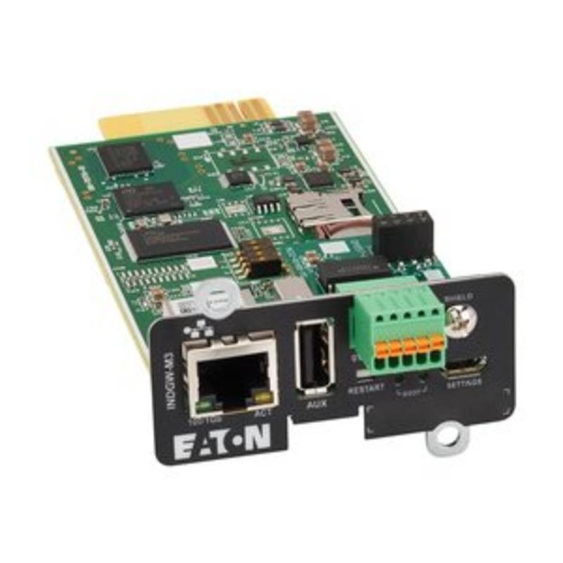 Carte Réseau Eaton INDGW M3 USB Câblée 1000 Mbit/ Interne