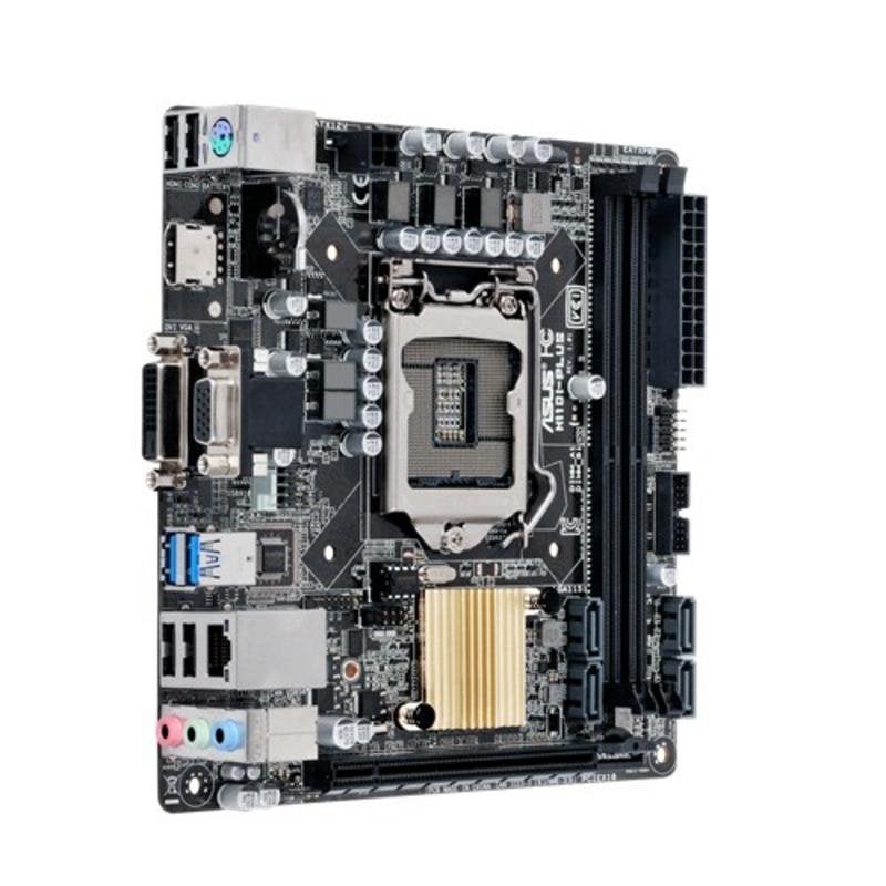 Motherboard ASUS H110I-Plus Intel H110 LGA1151 DDR4 Mini ITX Gigabit HDMI SATA III