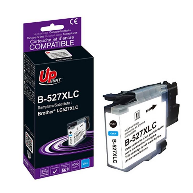 Uprint Cartouche BROTHER LC527XL compatible - vue 1