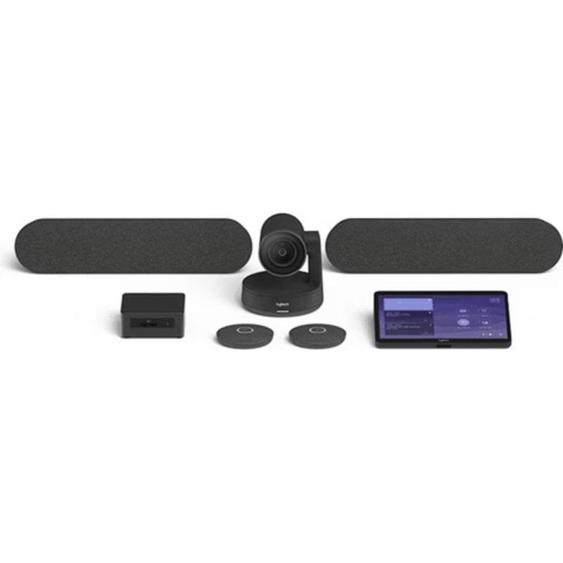Conferencia Logitech TAPRAPMSTASU3 pantalla táctil 10,1" gestión reuniones