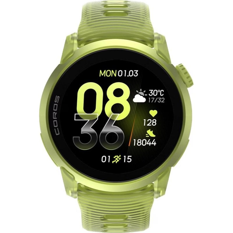 Coros PACE 4 Bluetooth GPS 1 2'' Neon Yellow Aluminium Bracelet Unique
