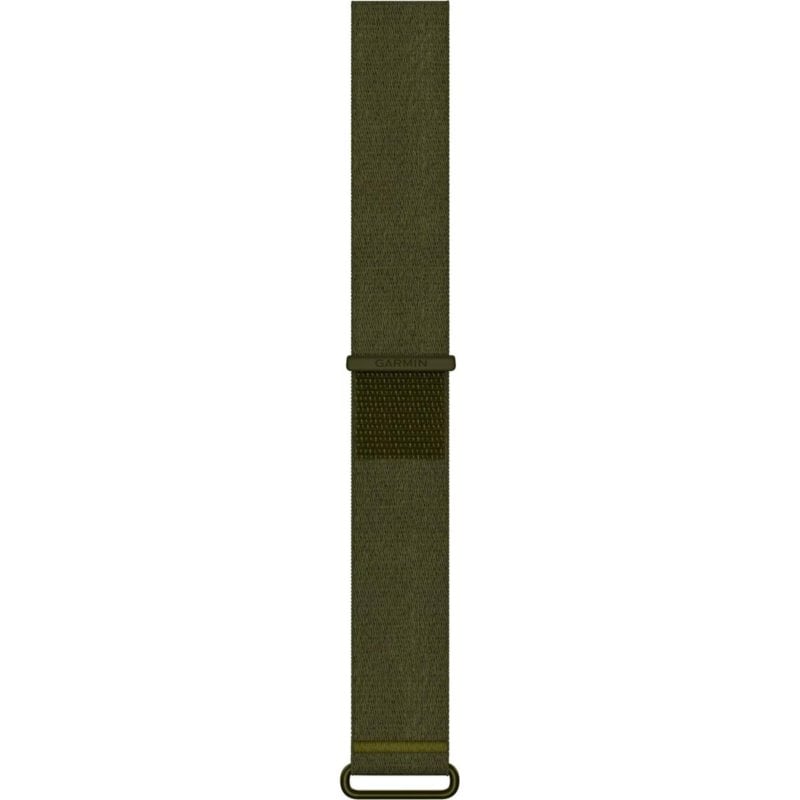 Pulseira Garmin Cirqa Têxtil Verde Escuro Troca Rapida