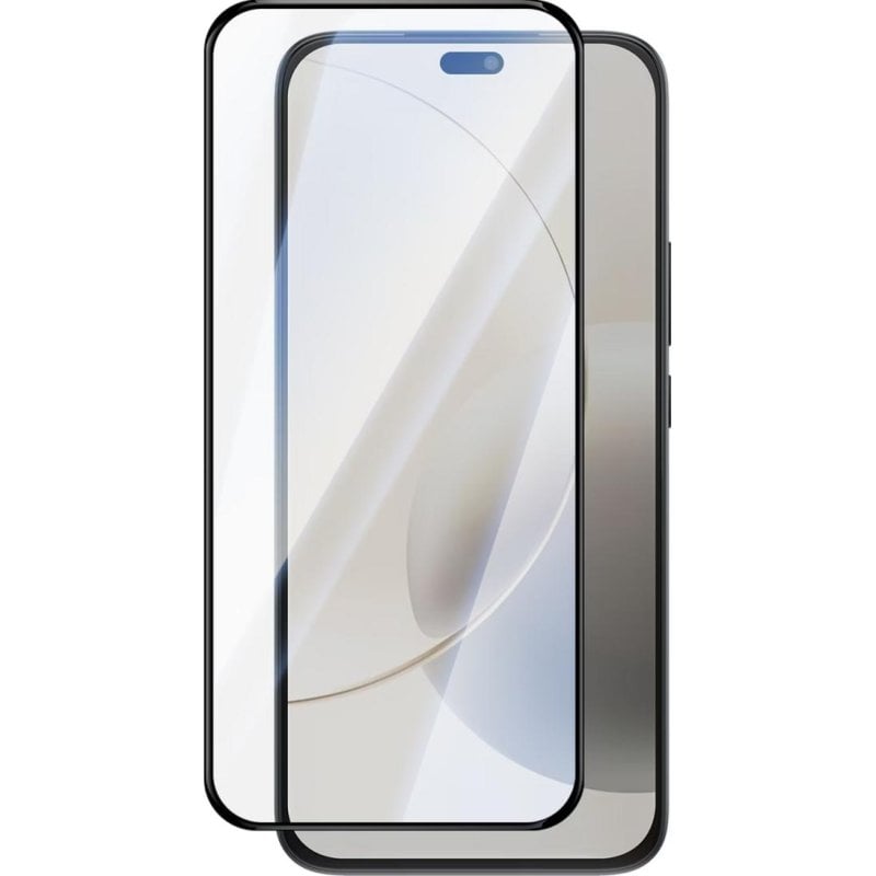Protector pantalla Avizar Honor 200 Lite/400 Lite Vidrio Templado Negro Full Glue