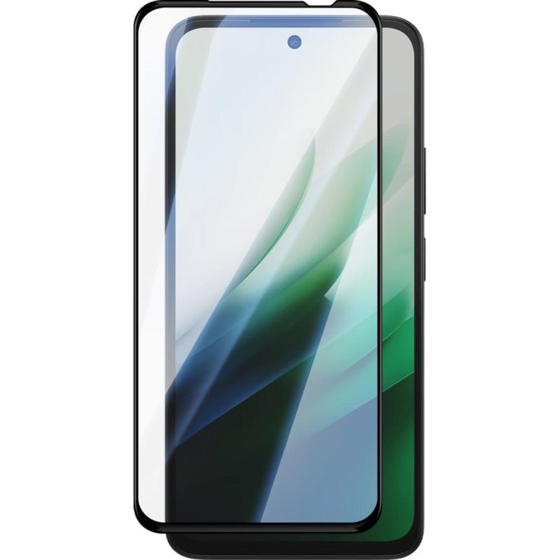 Protector de pantalla Avizar Xiaomi Redmi 15 cristal templado negro 3D anti-huellas