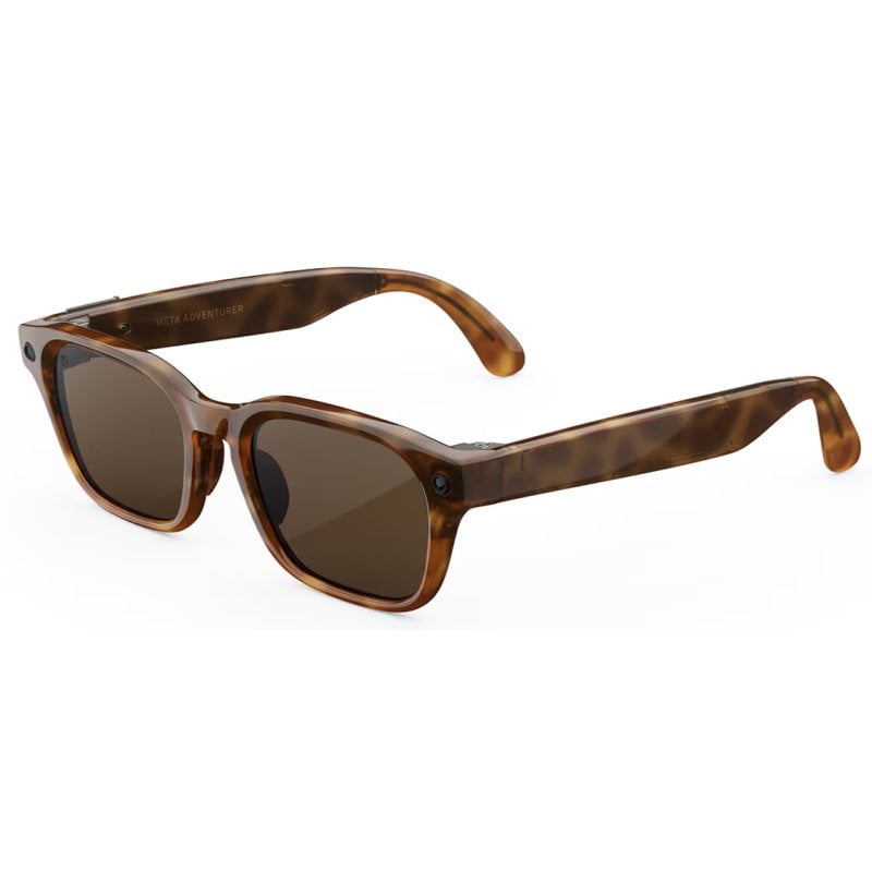 Meta Lunettes connectées IA Adventurer Standard Classique Marron - vue 3