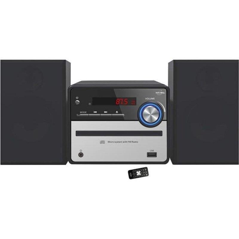 Chaîne Hifi INOVALLEY CH37-BTH – Bluetooth 5.0, Lecteur CD, 2 x 25W - vue 3