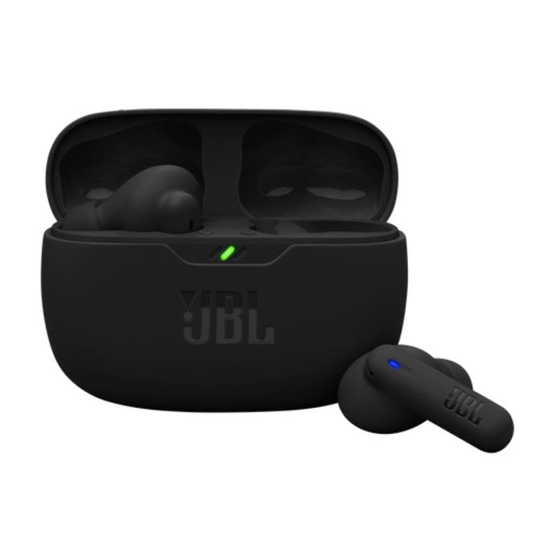 Auriculares JBL Vibe Beam 2 inalámbricos Bluetooth con Cancelación de Ruido y protección IP54 Negro