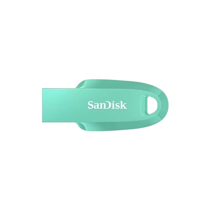 Unidad flash SanDisk SDCZ550-064G-G46G 64 GB USB 3.2 Gen 1 turquesa sin tapa