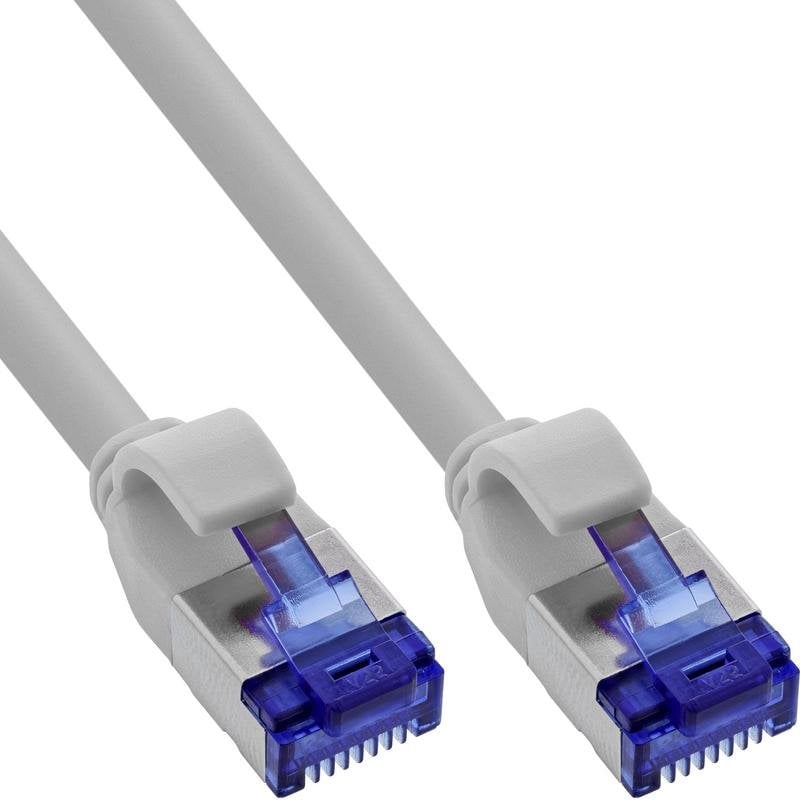 Cable de red InLine Cat6a S/FTP 10 Gbps RJ-45 0,5 m gris