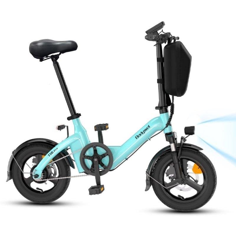 Bicicleta eléctrica plegable Bodywel T16PRO Motor 250W Batería 36V 10Ah Neumáticos 14"