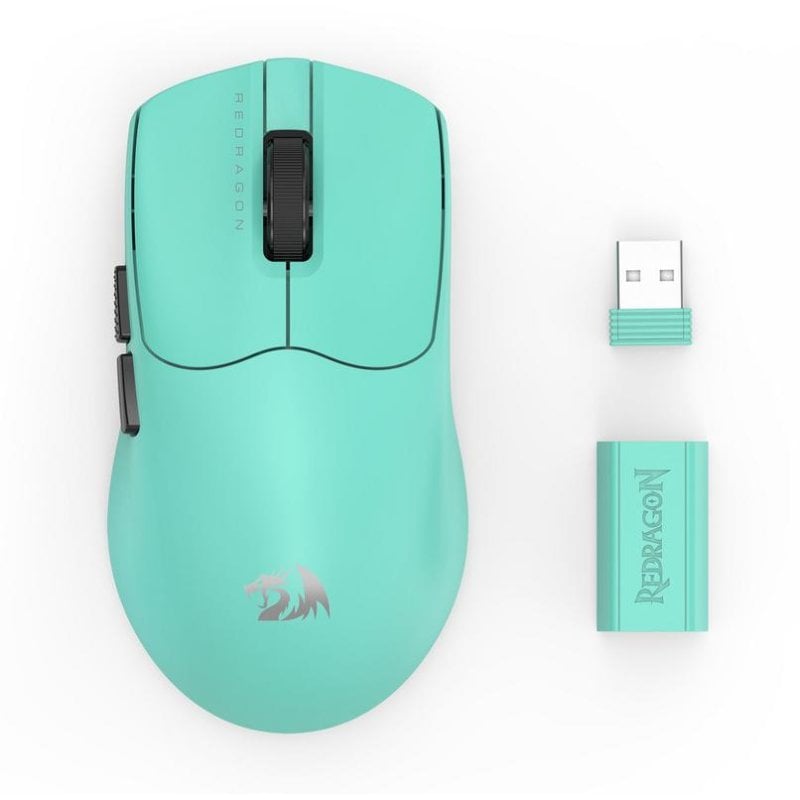 Ratón Redragon Axion M933TF-ULT Inalámbrico 45000 DPI Turquesa 5 Botones