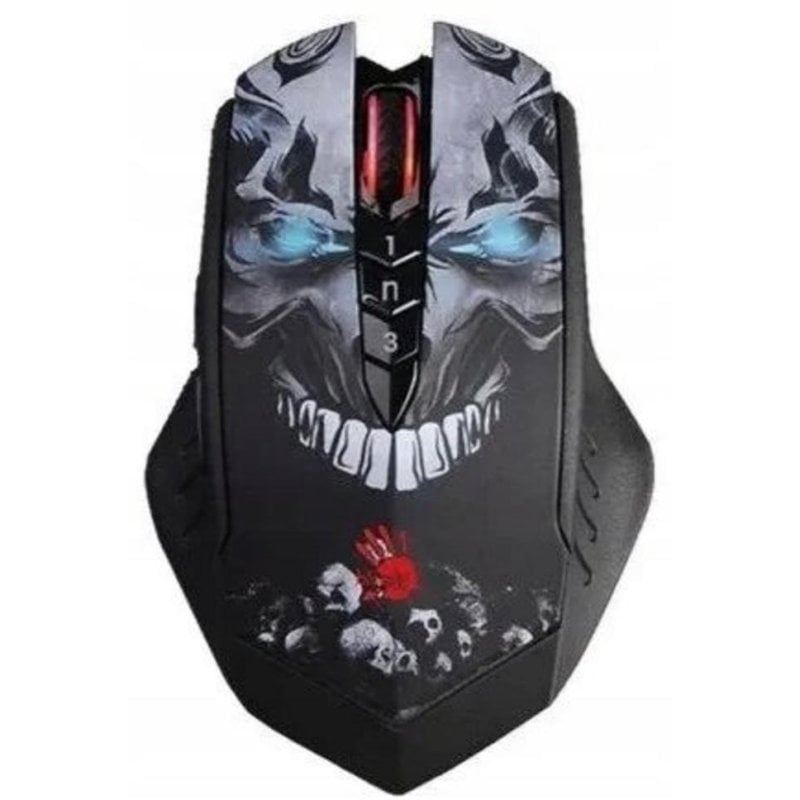 Ratón A4Tech Bloody R80 Plus wireless 5000 DPI nero 8 pulsanti programmabili